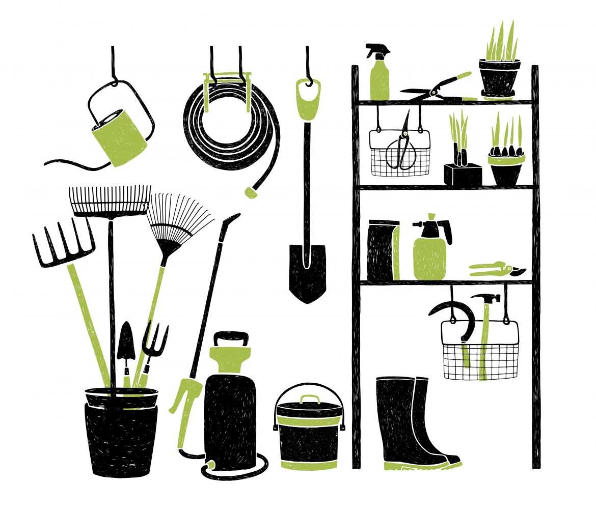 range outils de jardin